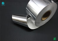 Papel revestido de plata brillante del papel de aluminio para el tabaco que empaqueta en la producción en masa llana